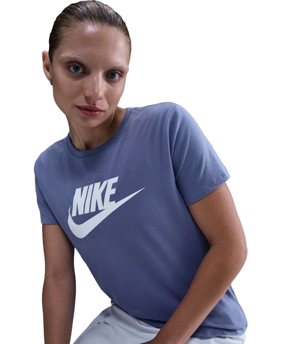Nike Sportswear Women's Essentials Logo T-shirt In Blue
