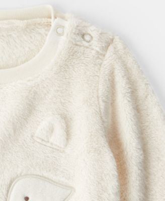 Baby Girls' Long-Sleeve Snug Fit Jumpsuit