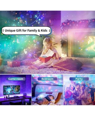 Star Projector Galaxy Light Multiple Colors with Remote & Bluetooth Speaker
