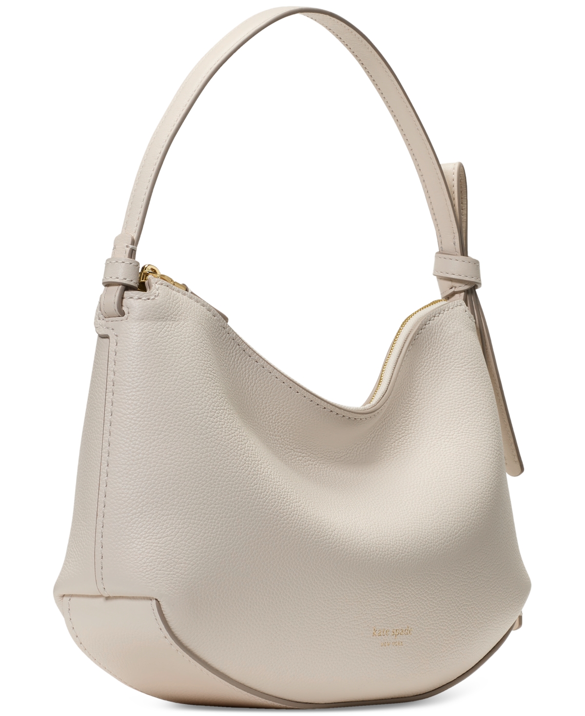 Kate Spade Loop Medium Pebbled Leather Shoulder Bag In Brown