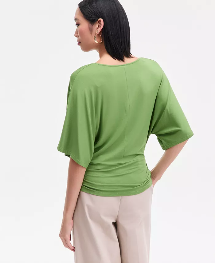 Women's V-Neck Dolman-Sleeve Top - thumbnail 10