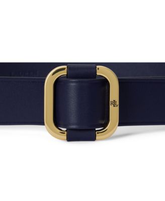 Women's Slide Buckle Leather Belt