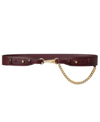Lauren Ralph Lauren - Women's Smooth Dog-Clip Belt