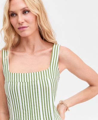 Women's Bryn Sleeveless Striped Dress, Macy's Exclusive
