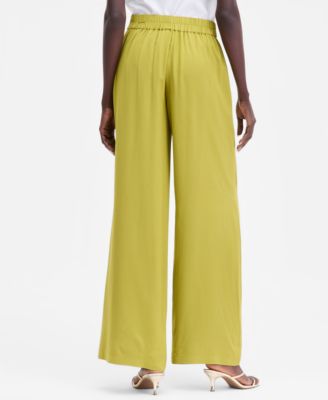 Women's High-Rise Wide-Leg Pants, Macy's Exclusive