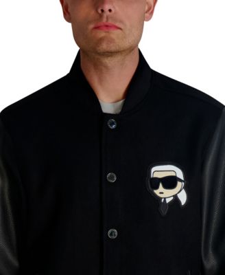 Men's Flat Head Karl Varsity Bomber Jacket