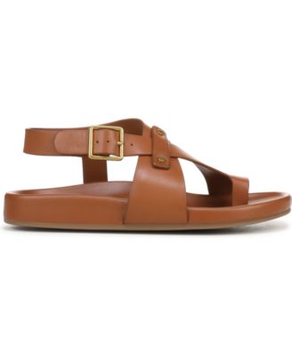Blair Toe Loop Round Toe Buckle Flat Sandals