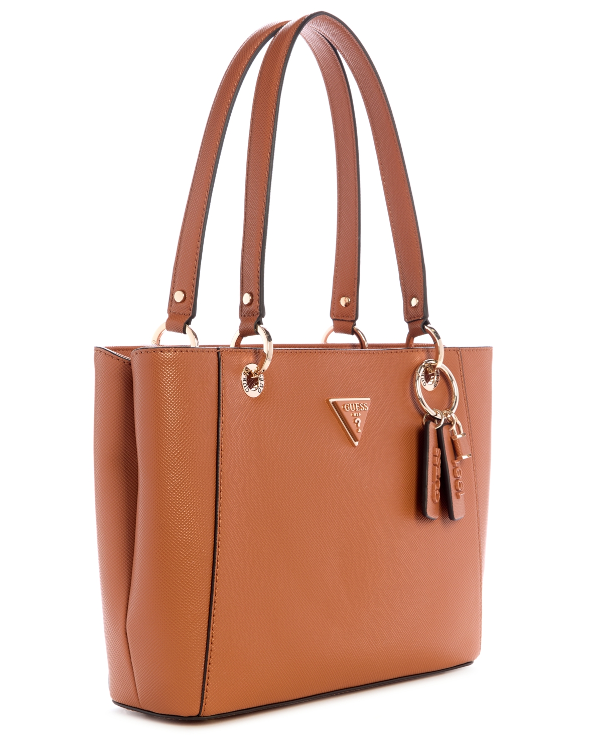Guess Women's Noelle Ii Small Tote Bag In Brown