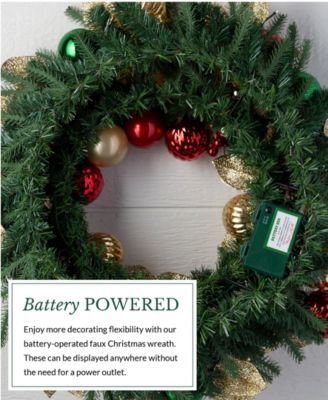 30" Merry and Bright Christmas Wreath