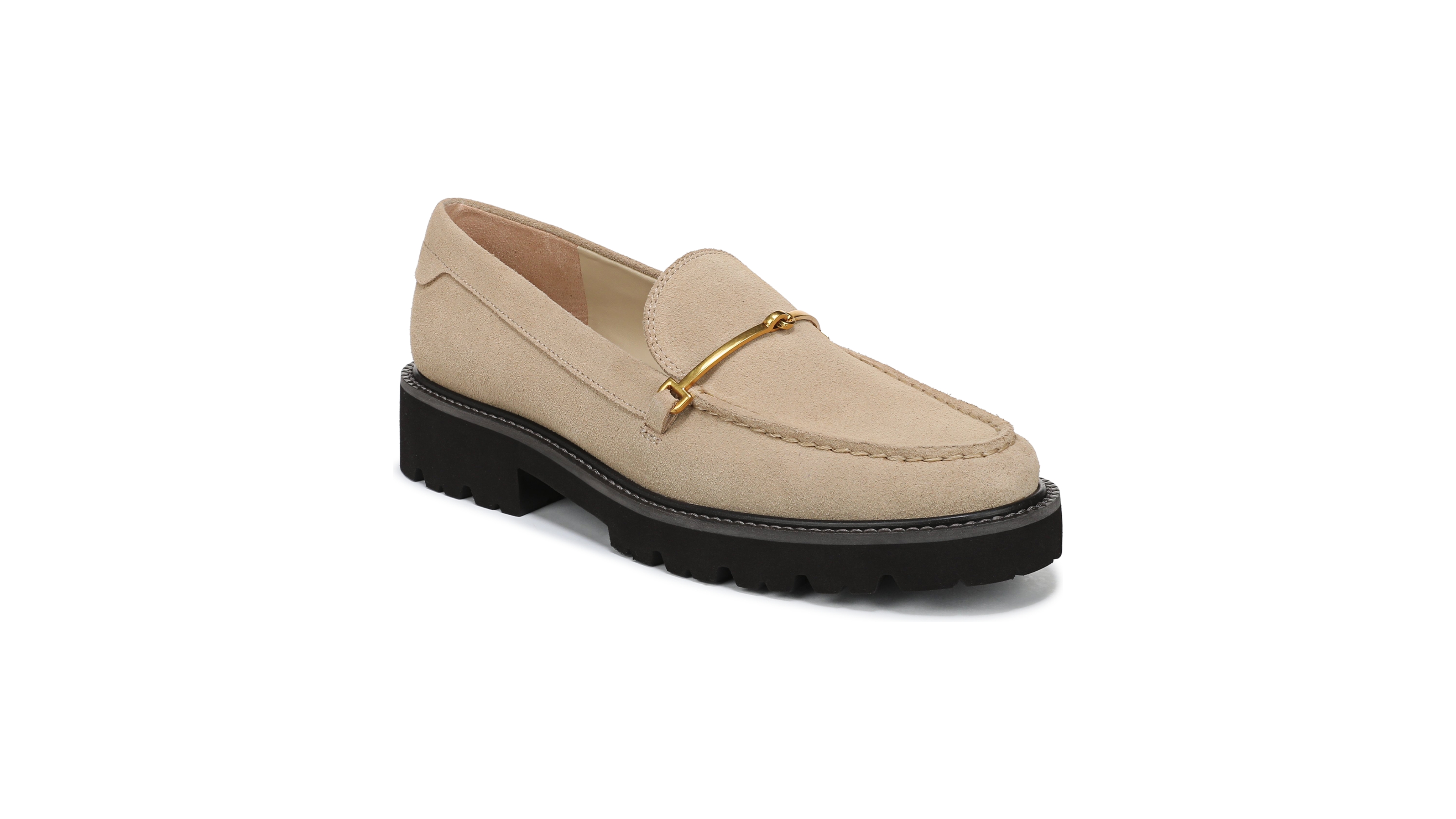 Franco Sarto Women's Senna Round Toe Lug Sole Loafers