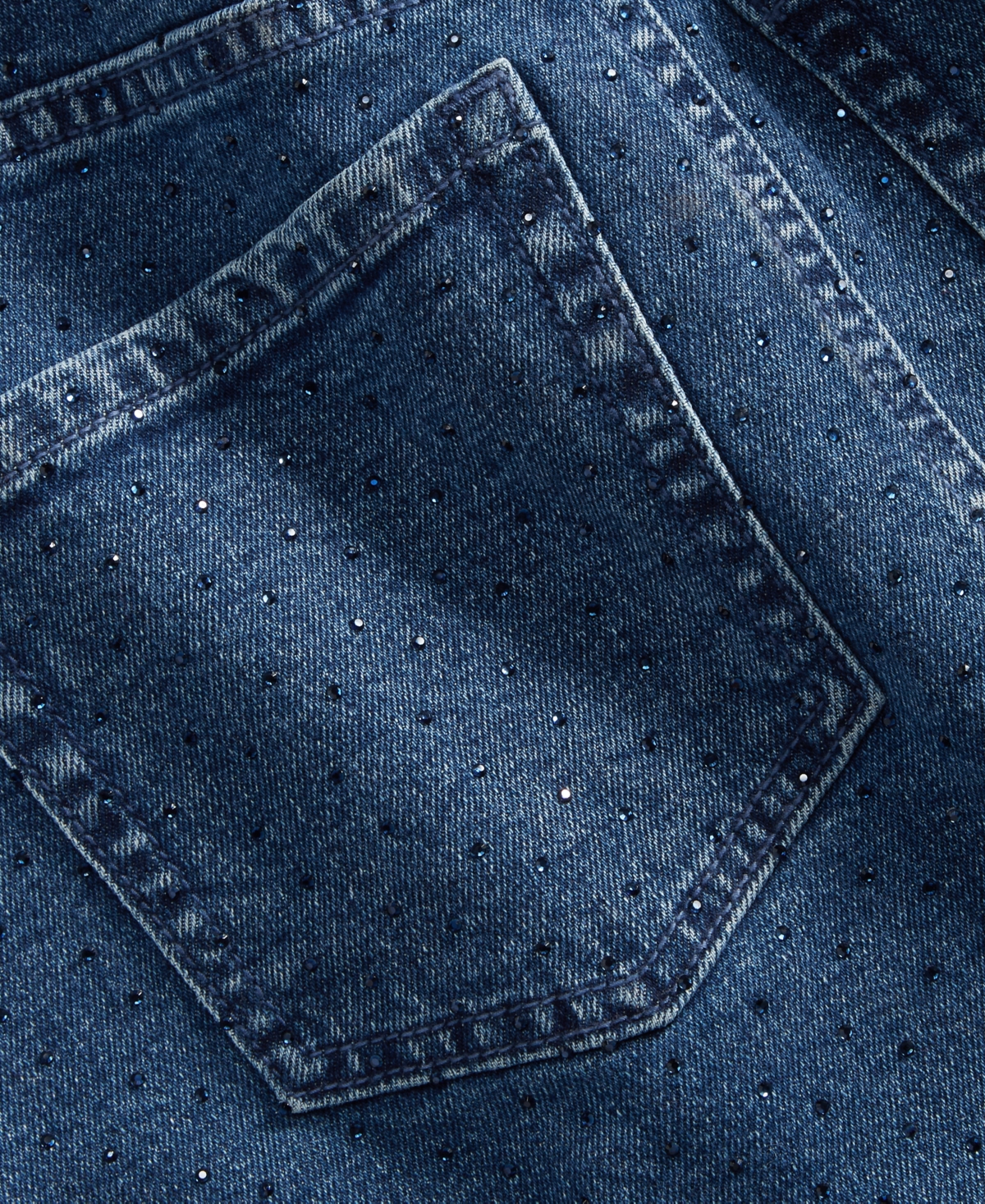 I.n.c. International Concepts Women's Studded Denim Cotton Midi Skirt, Macy's Exclusive