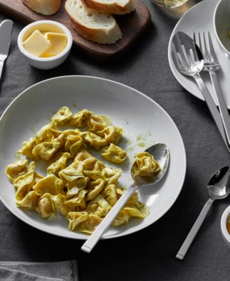 Squared 18/10 Stainless Steel 45 Pc. Flatware Set, Service for 8