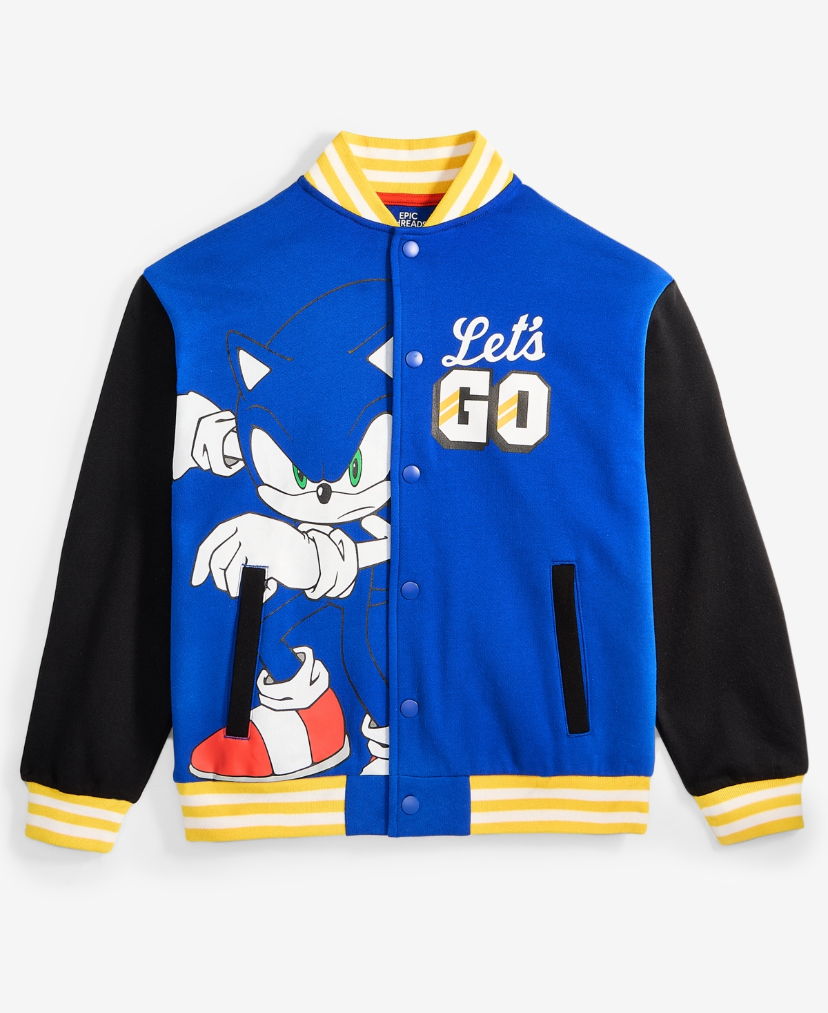 Epic Threads Boys' 5-20 Sonic Varsity Jacket, Macy's Exclusive