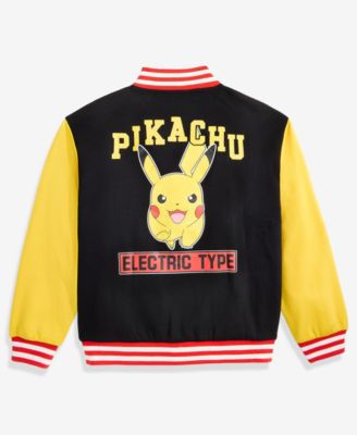 Boys' 5-20 Pikachu Varsity Jacket, Macy's Exclusive