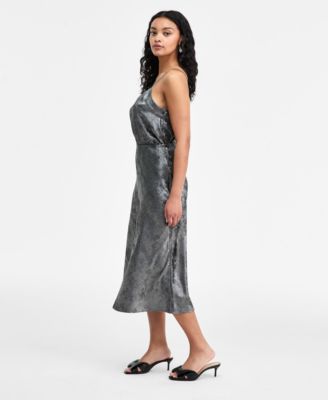  Metallic Midi Slip Skirt, Macy's Exclusive
