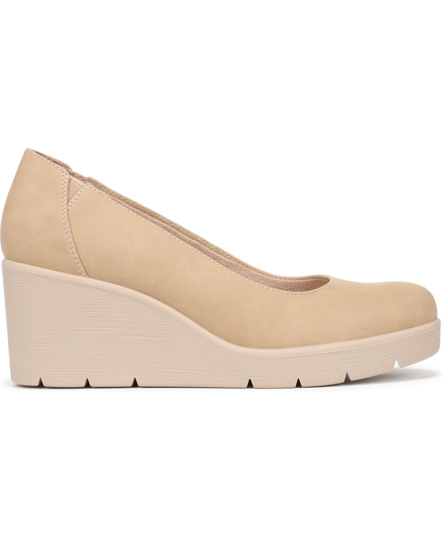 Женские туфли Soul Naturalizer About-Time Wedge Pumps, цвет: Дюнный рыжевато-коричневый искусственный нубуковый — фото 2