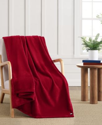 Solid Plush Blanket, Full/Queen