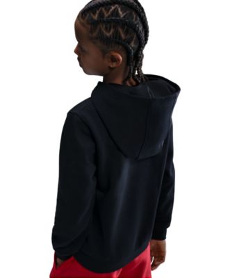 Big Kids' Sportswear Gold Satin Logo Club Fleece Hoodie