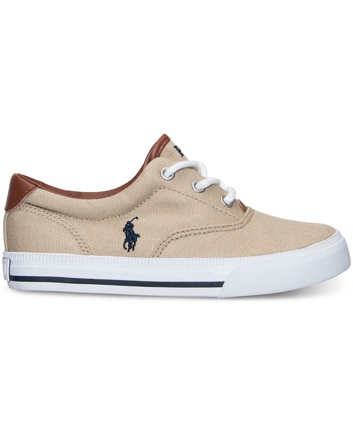 Polo Ralph Lauren Little Boys' Vaughn II Casual Sneakers from Finish ...
