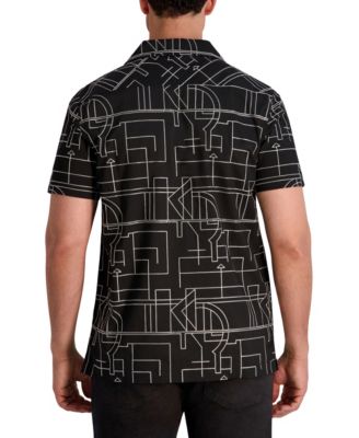 Men's Camp Collar Woven Shirt