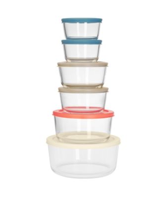 Art & Cook 12-Pc. Glass Food Storage Container Set - Macy's