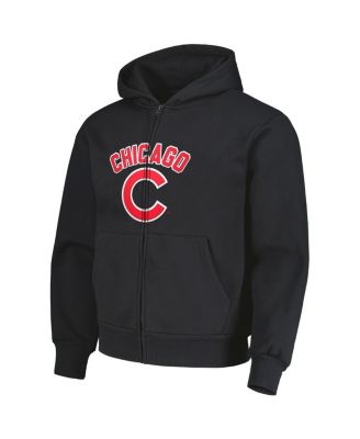 Men's Black Chicago Cubs Opening Day Full-Zip Hoodie