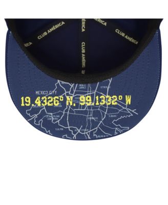 Men's and Women's Navy Club America Locale Snapback Hat