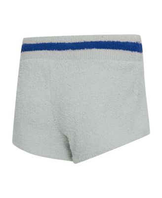 Women's 2-Piece Gray Indianapolis Colts Whitley Long Sleeve Hoodie Top and Shorts Set