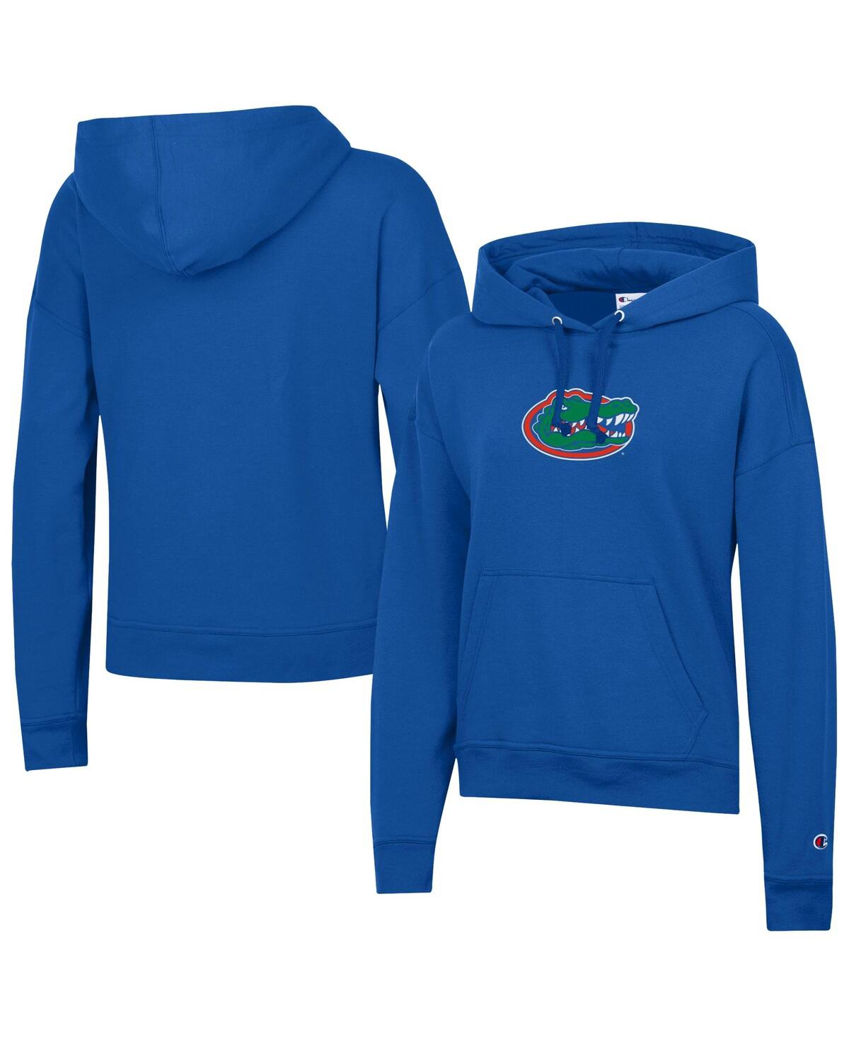 Champion Women's Royal Florida Gators Powerblend Fleece Hoodie In Blue