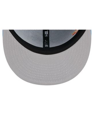 Men's Blue Detroit Lions Group Chat 59FIFTY Fitted Hat