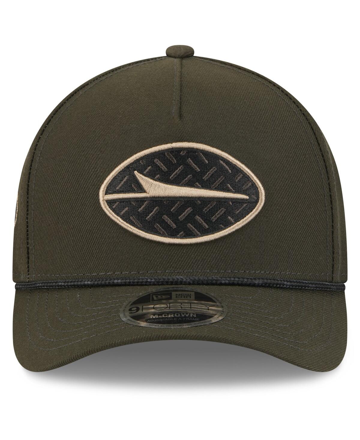 New Era Men's Gotham Green New York Jets 2025 Rivalries Collection Sideline A-Frame 9FORTY Adjustable Hat