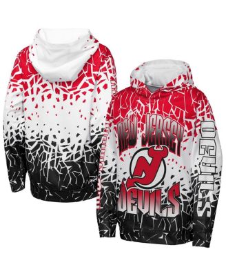 Outerstuff - Big Boys and Girls Red New Jersey Devils Frozen Frenzy Hoodie