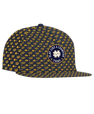 Men's Navy Notre Dame Fighting Irish Gameday ArmourFuse Snapback Hat