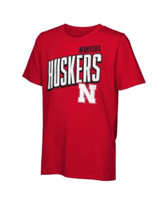 Big Boys and Girls Nebraska Huskers In The Mix T-Shirt Combo Set
