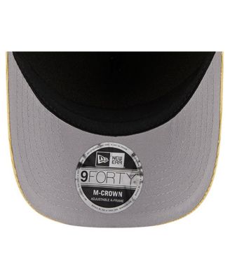 Men's Gold Green Bay Packers Cord Corduroy 9FORTY A-Frame Adjustable Hat