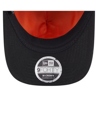 x Alpha Industries Men's Black New York Giants A-Frame 9FORTY Adjustable Hat
