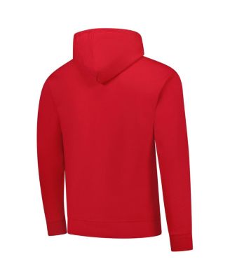 Men's Scarlet San Francisco 49ers NFL x Bud Light Vintage Pullover Hoodie