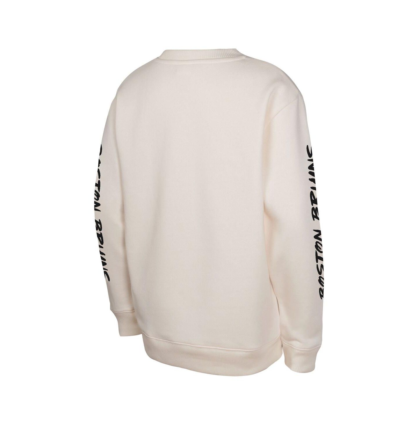 Детская толстовка Outerstuff Cream Boston Bruins Star Power Pullover — фото 2