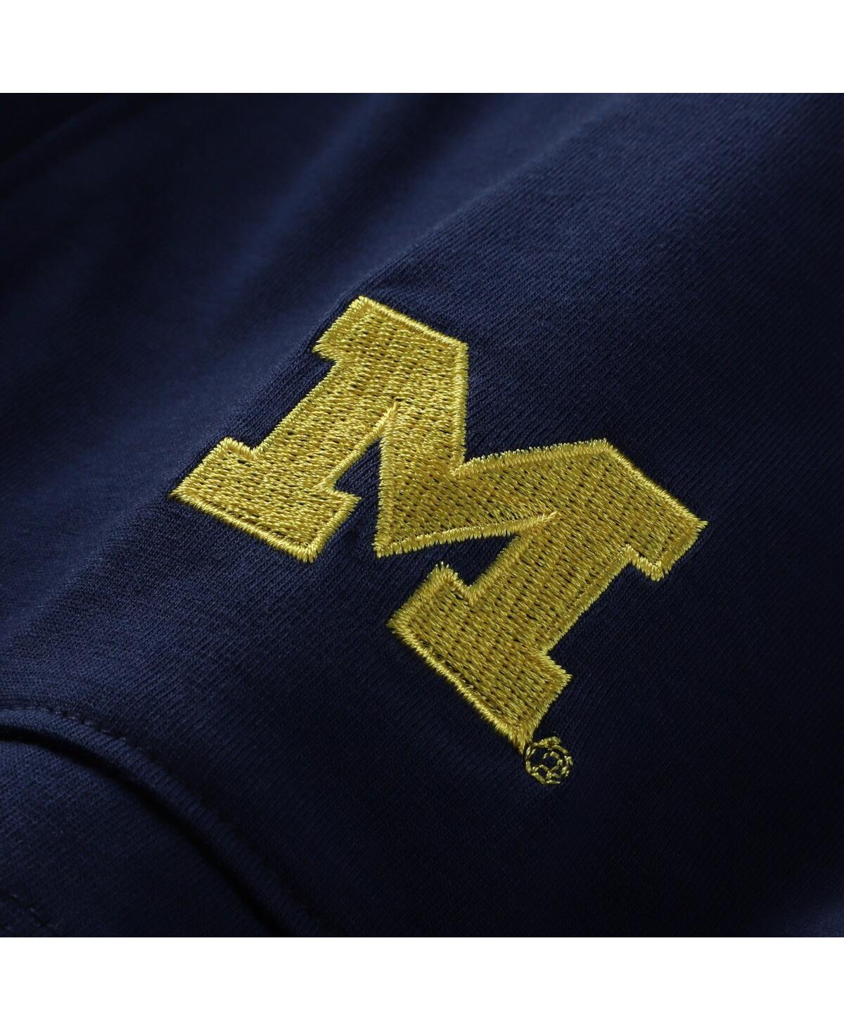 ZooZatz Women's Navy Michigan Wolverines Active Pocketed Skort Dress