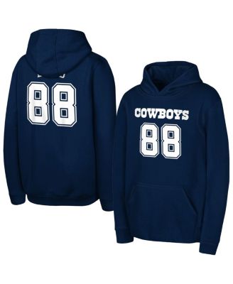 Outerstuff - Big Boys and Girls CeeDee Lamb Navy Dallas Cowboys Mainliner Player Name Number Hoodie