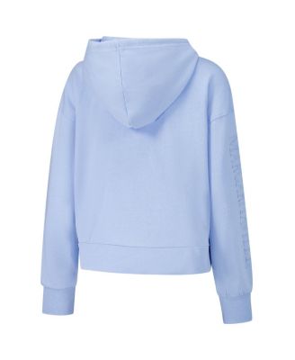 Women's Light Blue Dallas Cowboys Island Dream Solid Pullover Hoodie