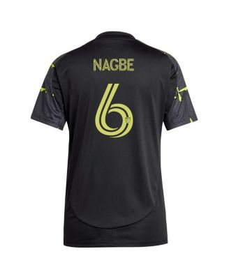 Women's Darlington Nagbe Black Columbus Crew 2025 The Goosebumps Kit Replica Player Jersey
