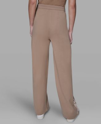 Petite Wide-Leg Ankle Pants