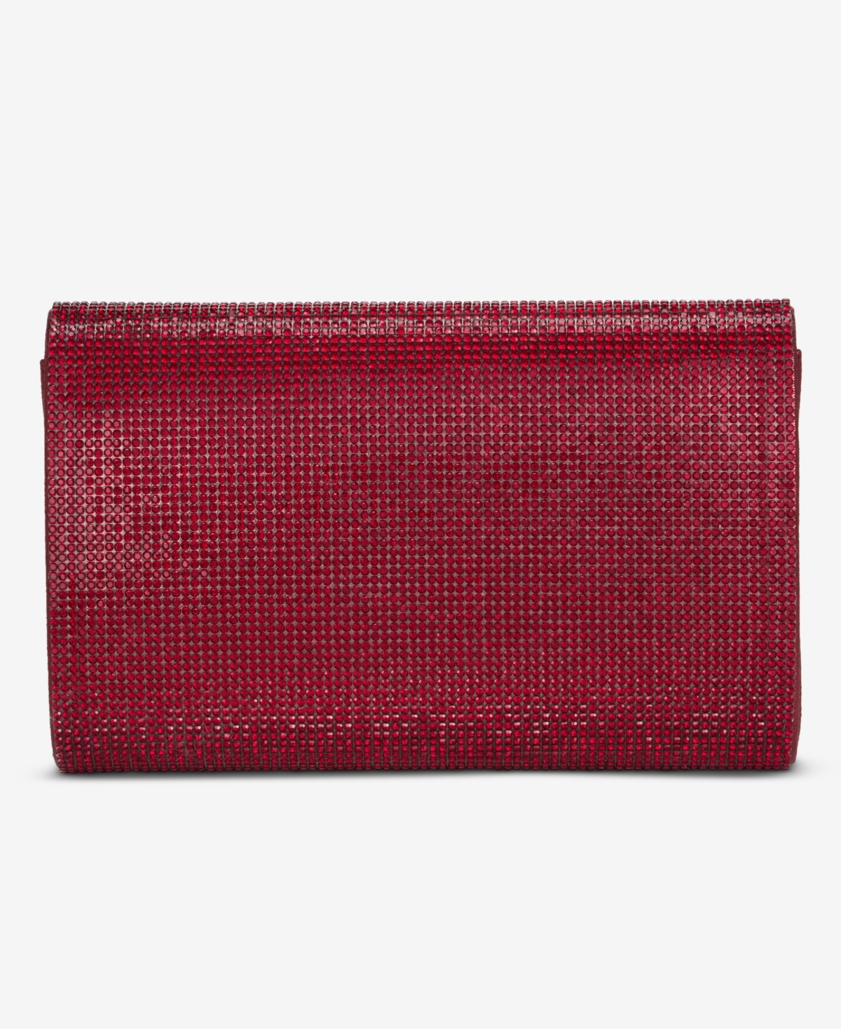 Inc International Concepts Caitlin Satin And Crystal Clutch, Exclusively At Macy's In Brown