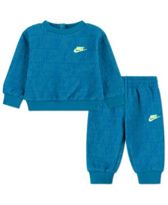Nike - Baby Boys 2-Piece Crewneck T-Shirt and Pant Set