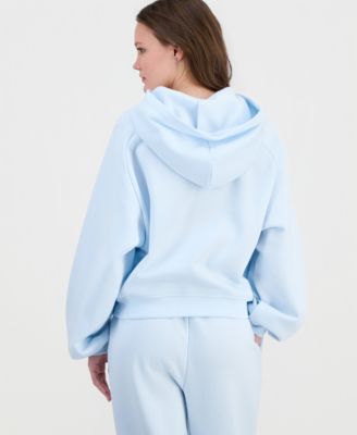 Juniors' New York Puff Print Hoodie Sweatshirt