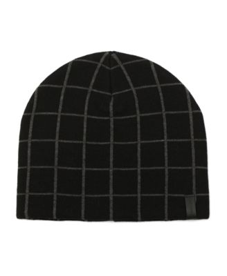 Men's Window Check Cuff Hat