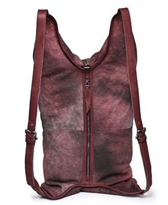 Women's Lamb Leather Dorado Hobo Convert Backpack