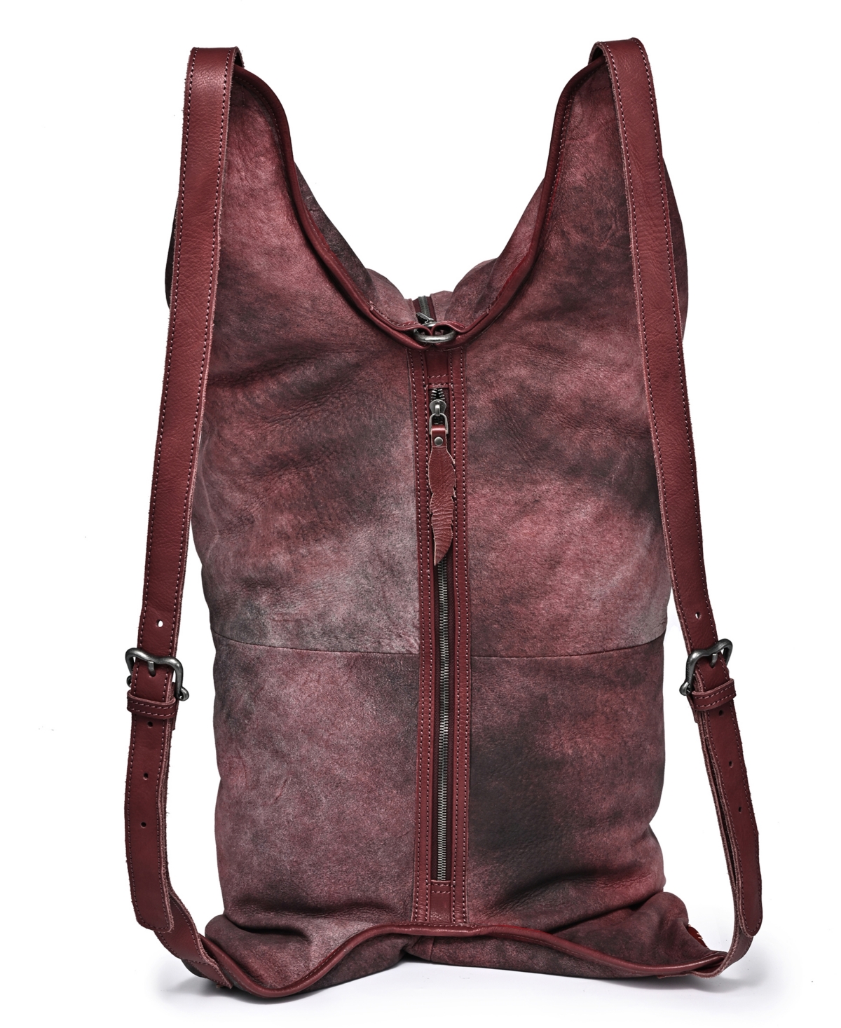 Old Trend Women's Lamb Leather Dorado Hobo Convert Backpack