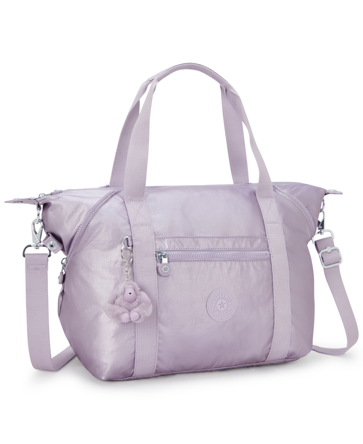 Kipling Art Tote Bag In Purple